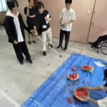 スイカ割りイベントの様子