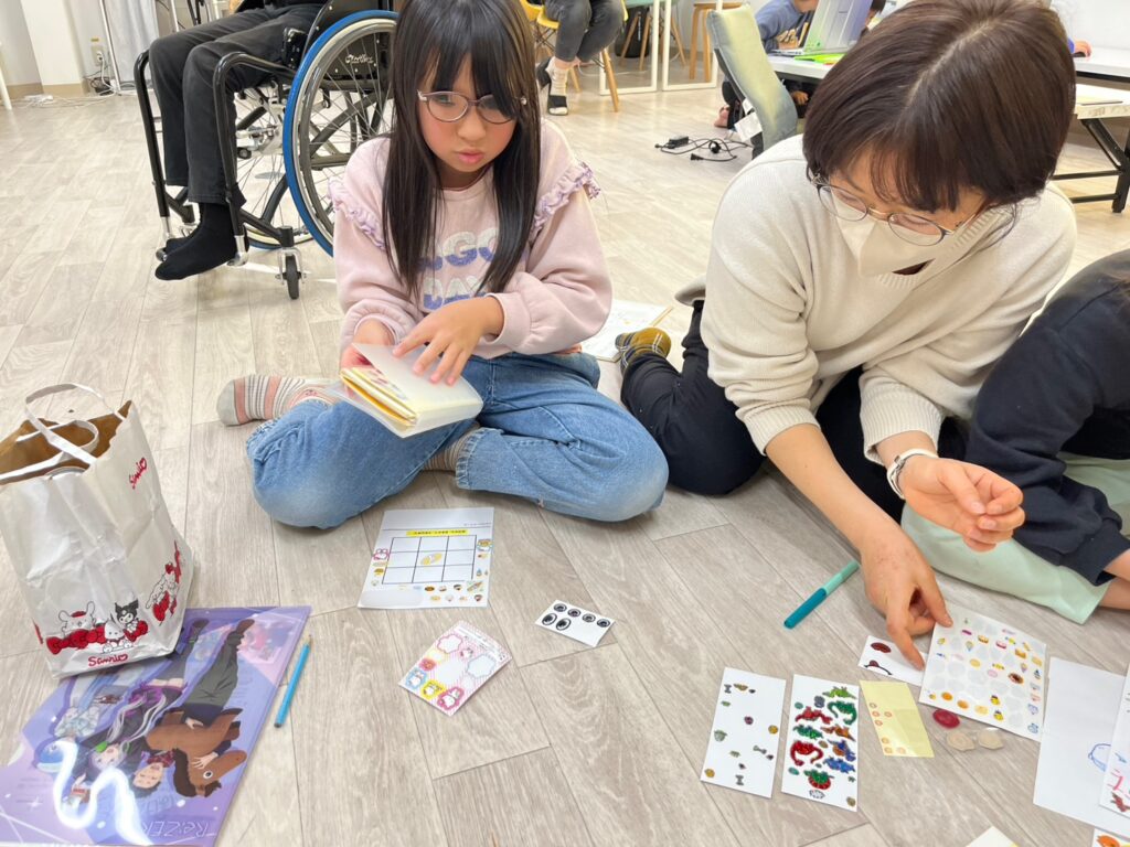 ビンゴを使って楽しみながら挨拶練習【カード制作】